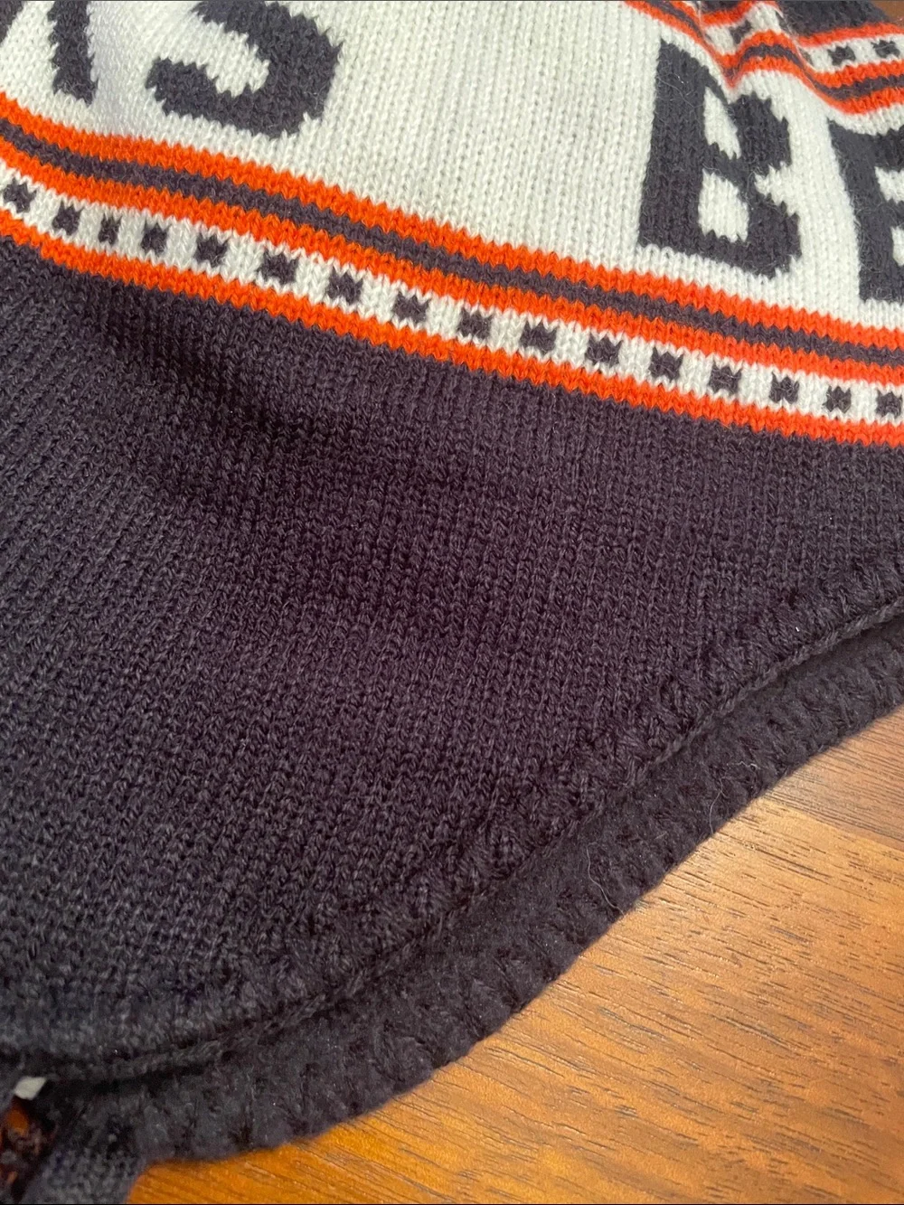 Chicago Bears Earflap Knit Hat C23